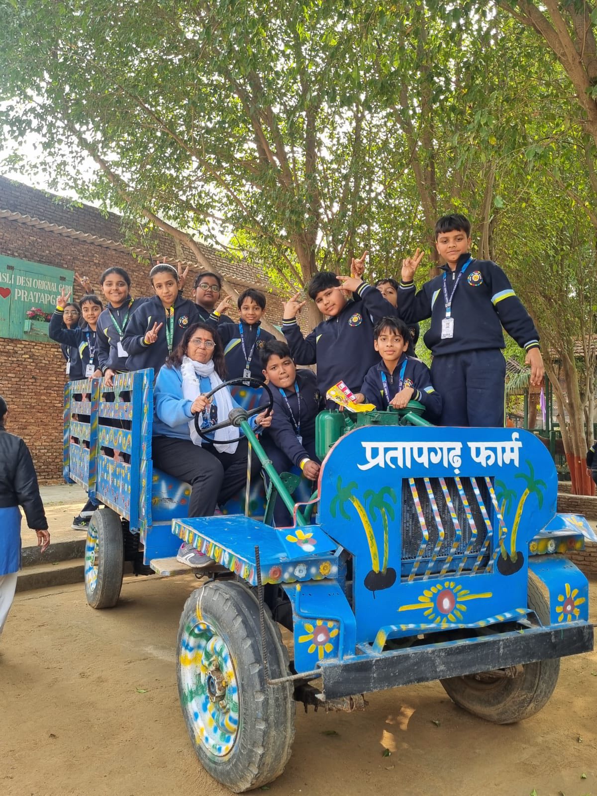 VISIT TO PRATAP GARH FARMS