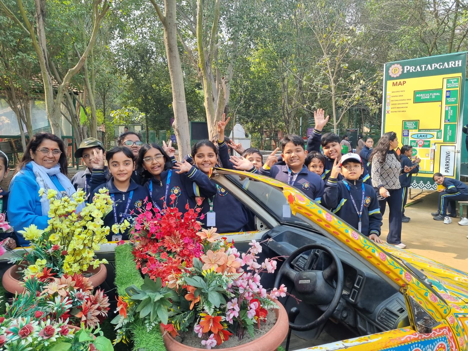 VISIT TO PRATAP GARH FARMS
