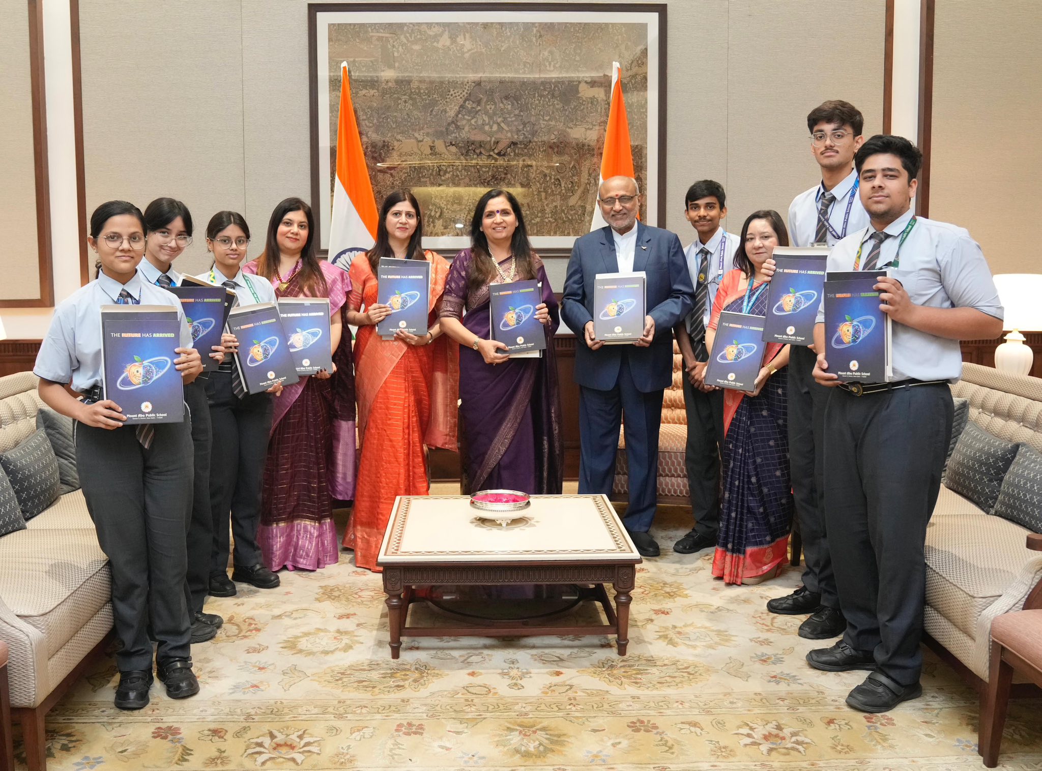 HONOURED AT THE VICE PRESIDENT ENCLAVE