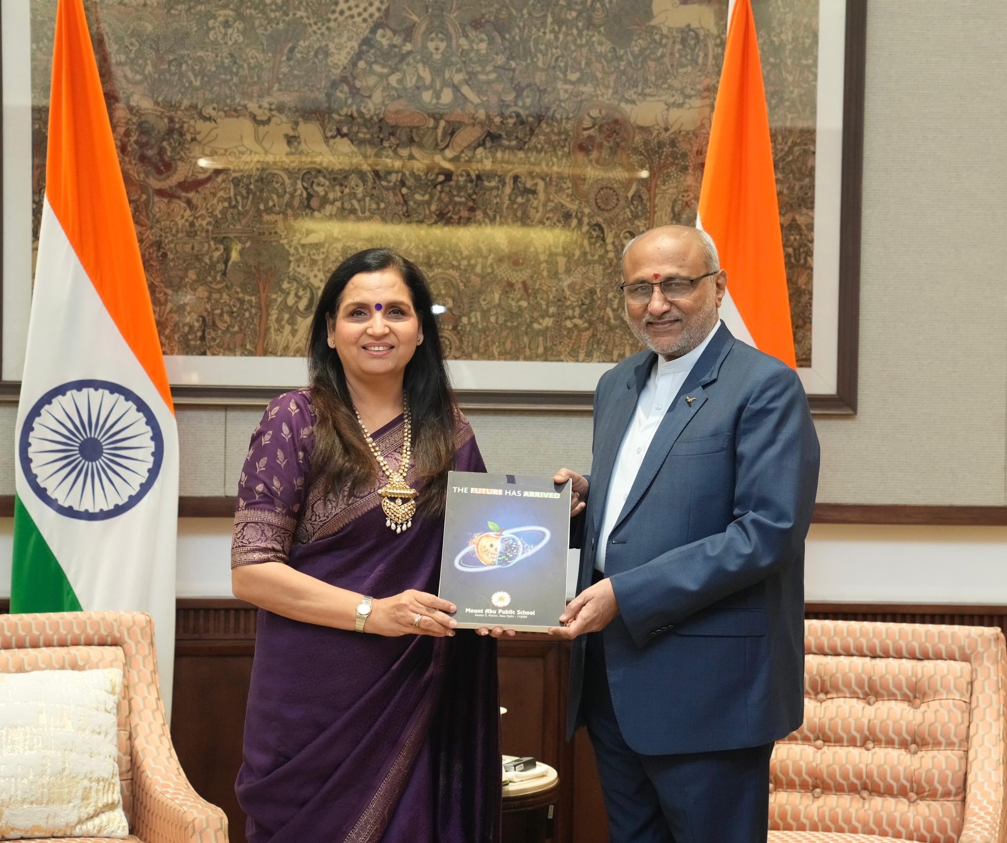 HONOURED AT THE VICE PRESIDENT ENCLAVE