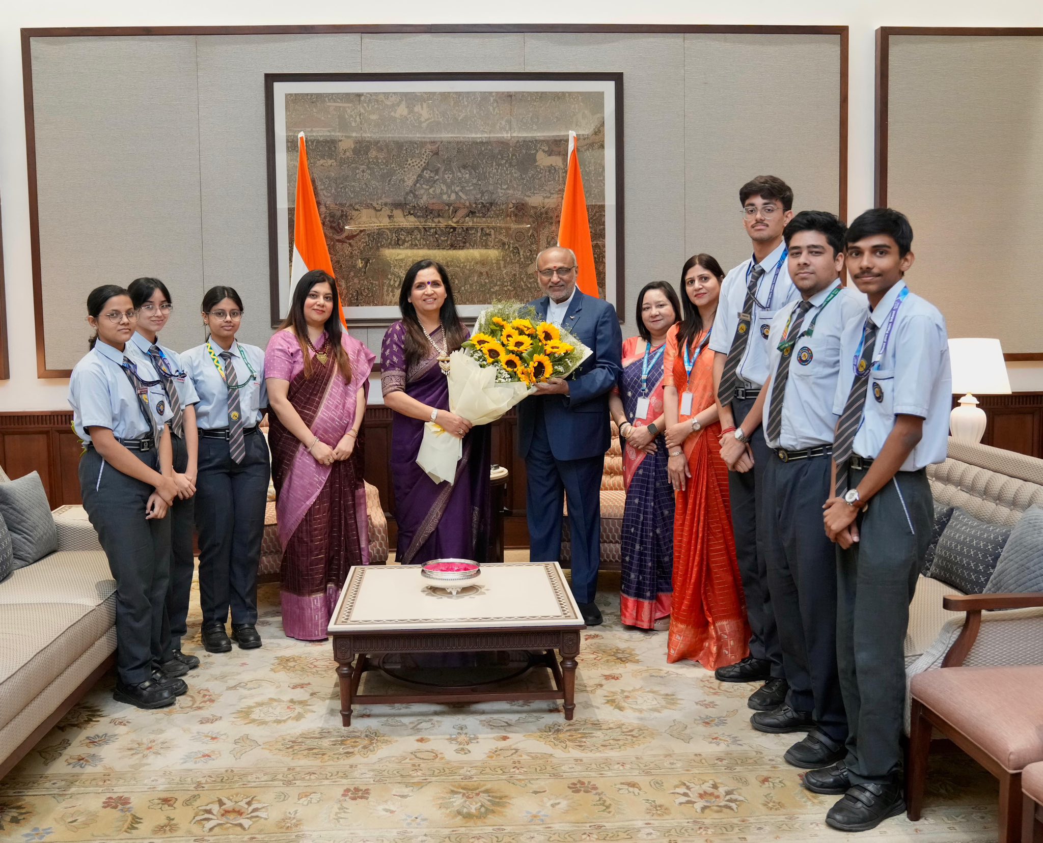 HONOURED AT THE VICE PRESIDENT ENCLAVE