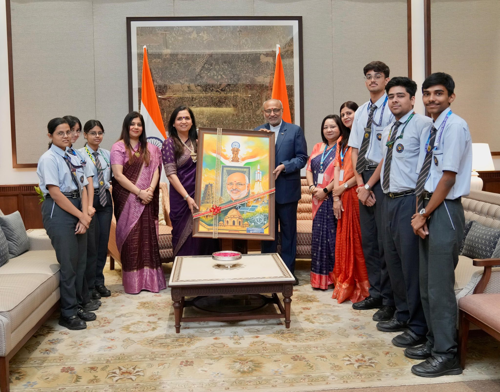HONOURED AT THE VICE PRESIDENT ENCLAVE