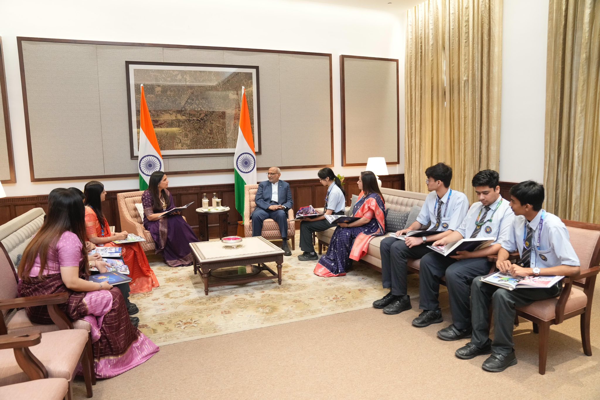 HONOURED AT THE VICE PRESIDENT ENCLAVE