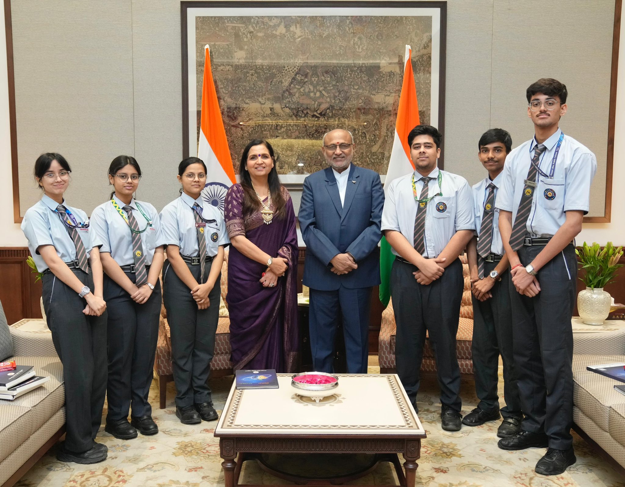 HONOURED AT THE VICE PRESIDENT ENCLAVE