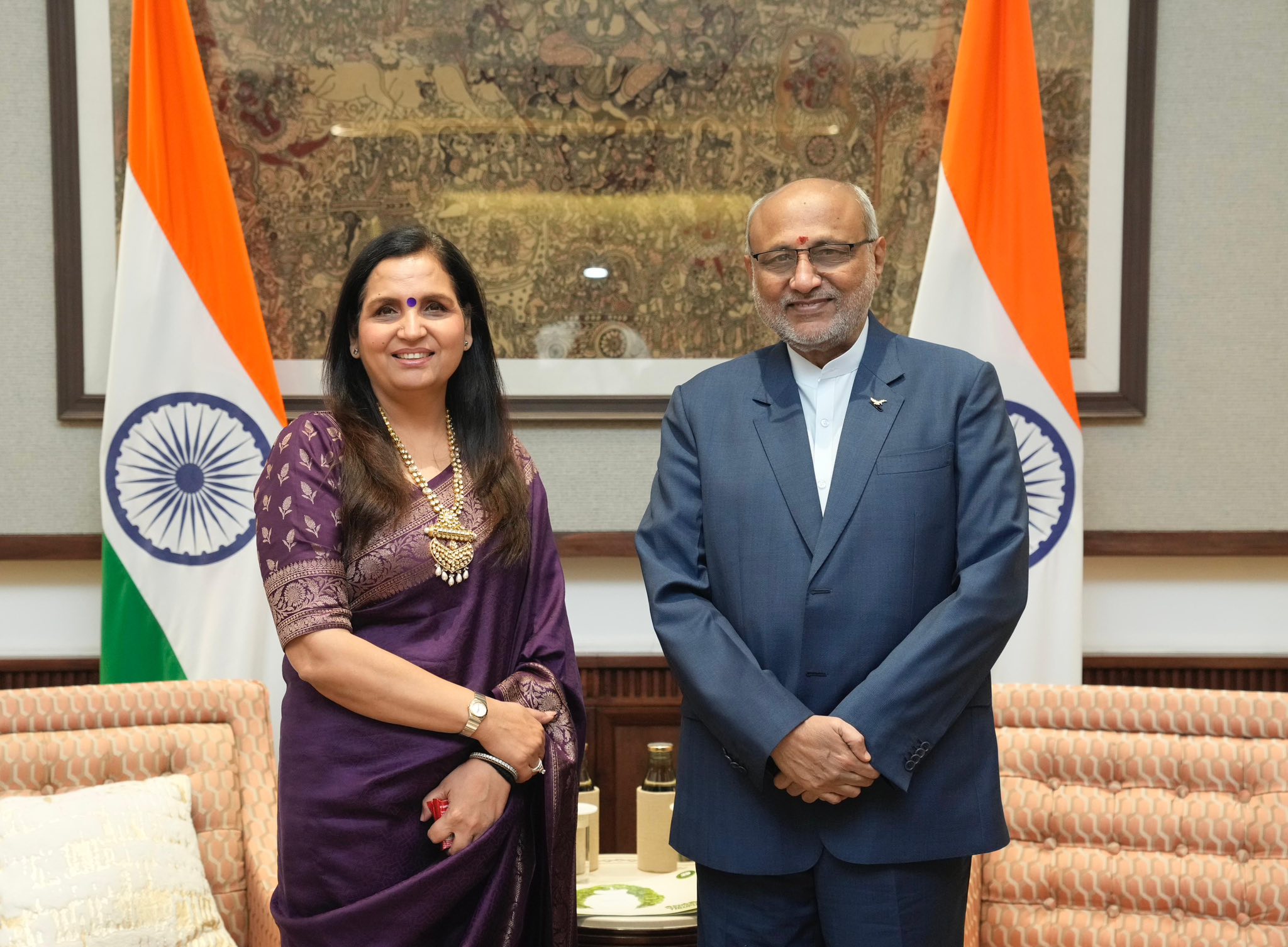 HONOURED AT THE VICE PRESIDENT ENCLAVE