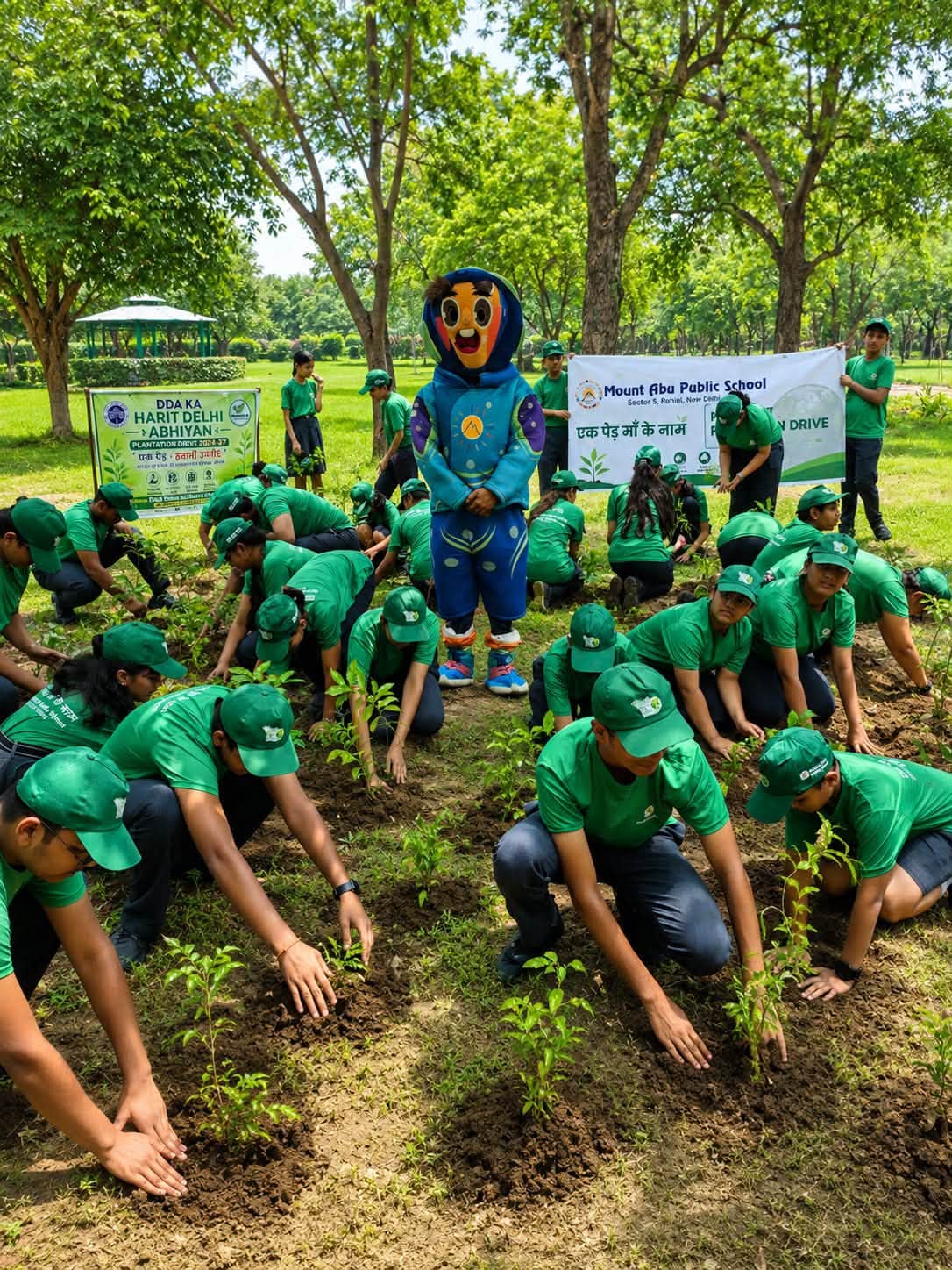 MEGA PLANTATION DRIVE: EK PED MAA KE NAAM