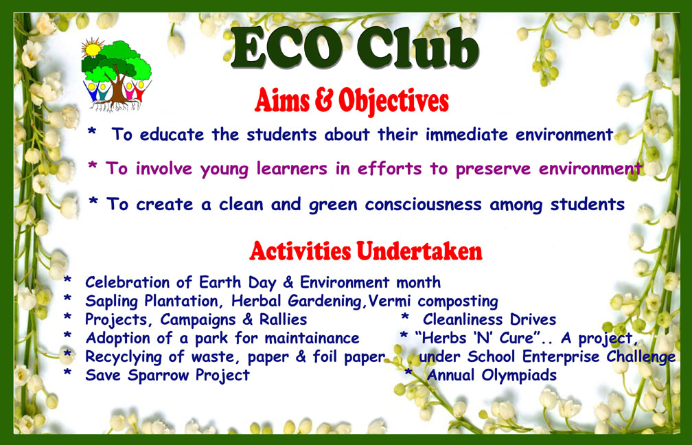 What Is Eco Club In School